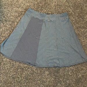 Striped Cotton Skirt